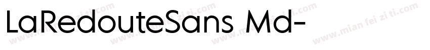 LaRedouteSans Md字体转换